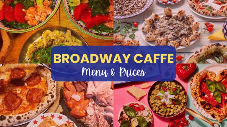 Broadway Caffe Menu Prix Paris