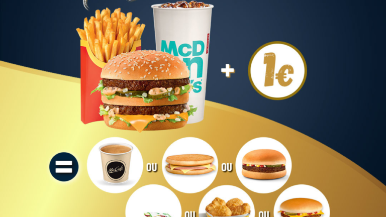 Menu Golden Mcdo France