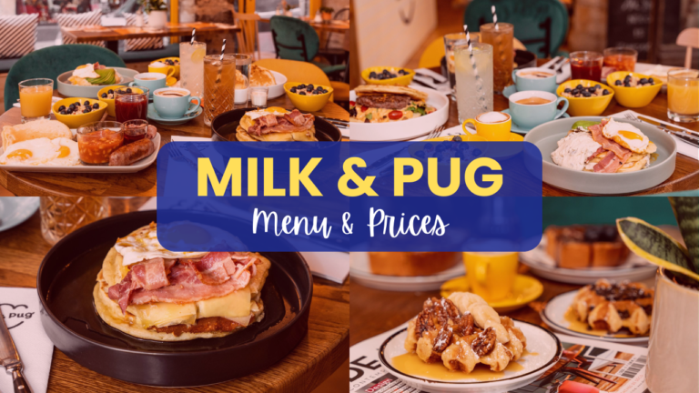 Milk And Pug Menu Prix Lyon