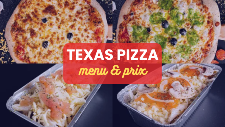 Texas Pizza Menu France Prix