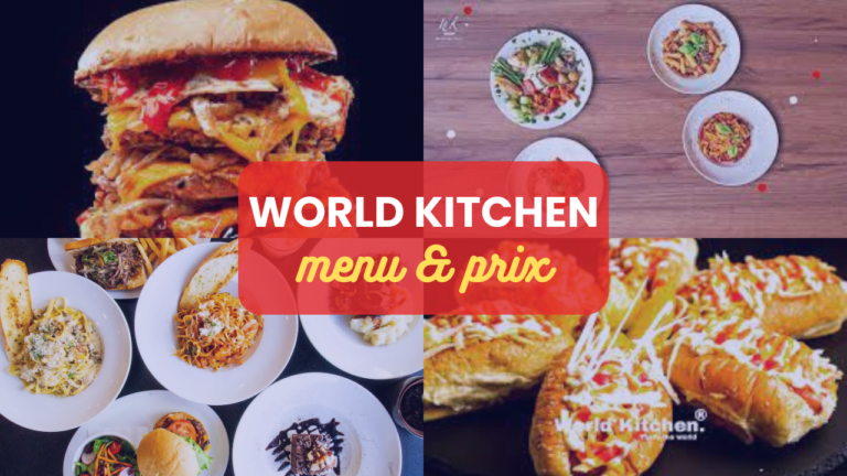 World Kitchen Menu France