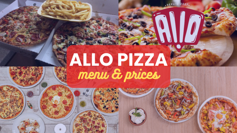 Allo Pizza Menu France Prix