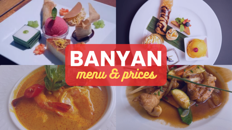 Banyan Wasquehal Menu France