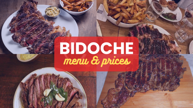 Bidoche Menu Paris Prix