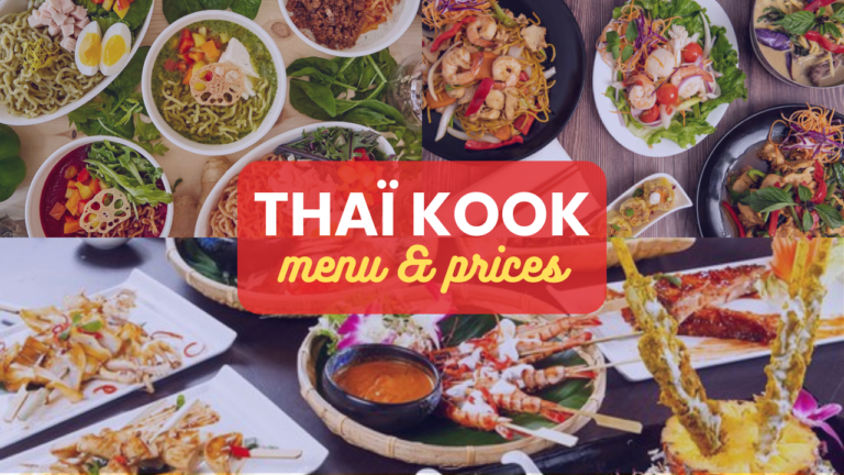 Thaï Kook Menu Prix Roubaix Mis à jour 2024