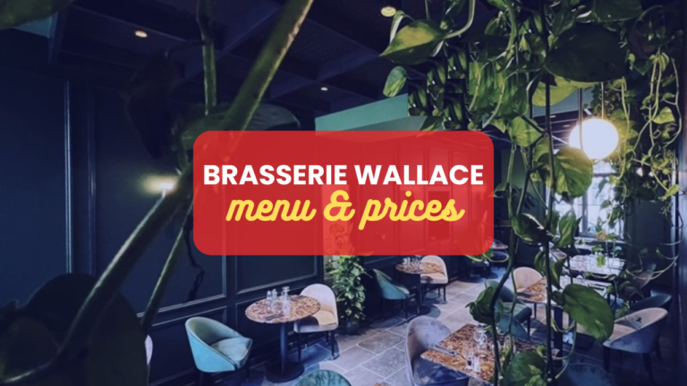 Brasserie Wallace Menu Nancy Prix