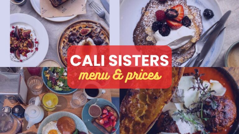 Cali Sisters Menu France Prix