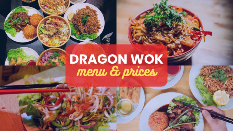 Dragon Wok Menu Prix Paris