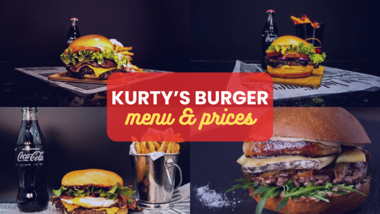 Kurty's Burger Menu France Prix