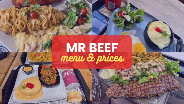 Mr Beef Menu Bagnolet Prix