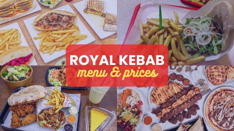 Royal Kebab Menu France Prix