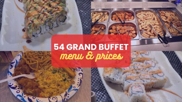 54 Grand Buffet Menu France Prix