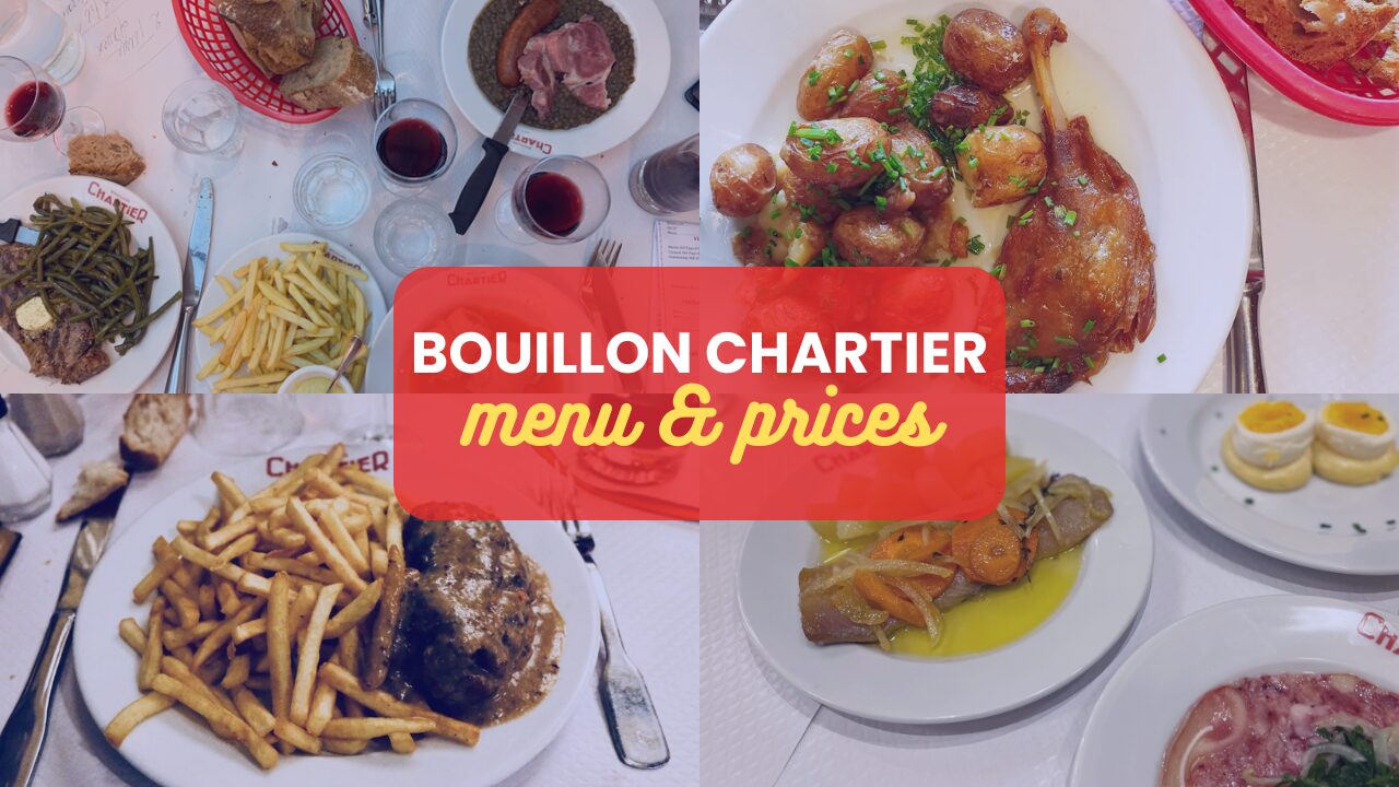 Bouillon Chartier Menu Prix France Mis à jour 2024